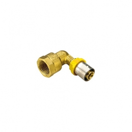 Raccordo Per Multistrato Gas Curvo Femmina - 26 X 3/4" 317-G2655-2605