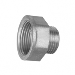 Riduzione Fm In Ottone Cromo Ibp - 1/2" X 3/8" 343-BM8243-0403