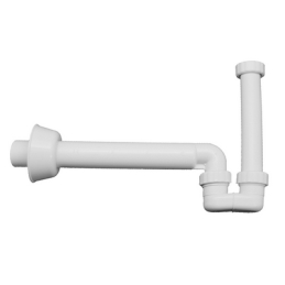 Sifone Per Scarico Bidet In Pp Bianco - In. 1"1/4 - Out. 40 371-V900191