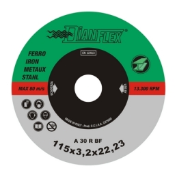 Disco Abrasivo Per Ferro - Mm 230 X Sp. 2.5 Ferro 507-IDF-23025