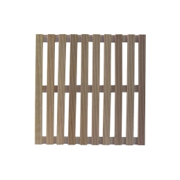 Pedana Doccia In Legno Quadrata - Cm 57 X 57 111-214