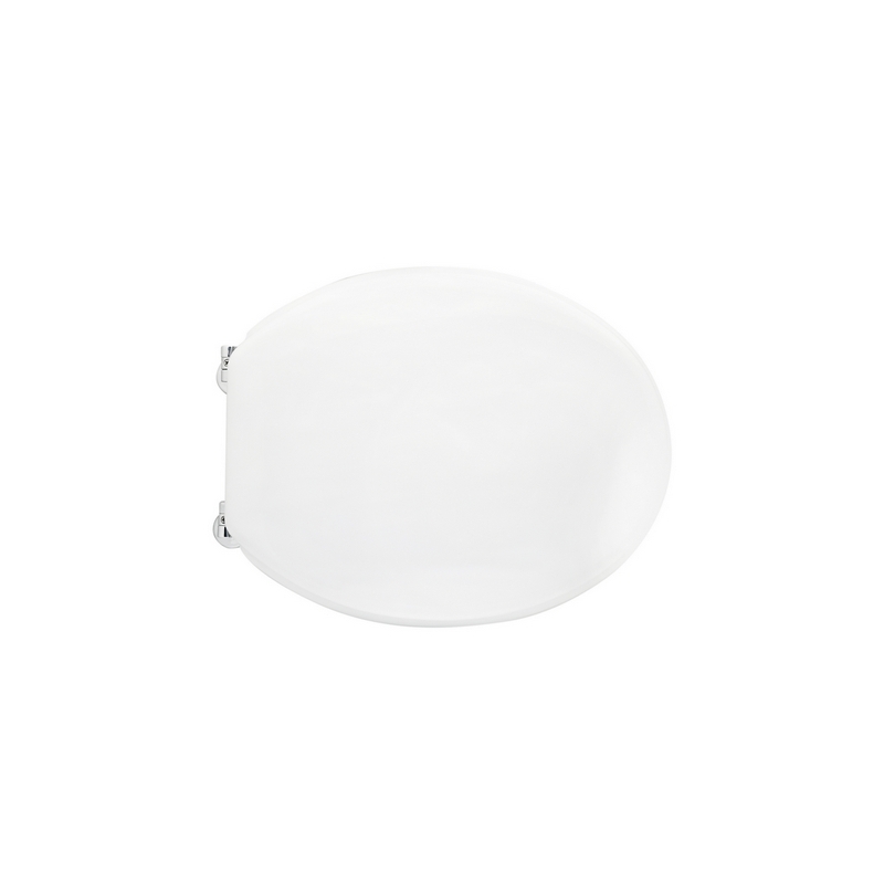 Sedile Wc Per Azzurra Vaso Giove Forma 1 - Bianco - Cerniere A Passanti 111-22AGO-33