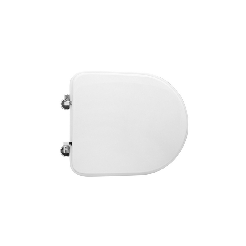 Sedile Wc Per Gsi Vaso Dafne Forma 7 - Bianco - Cerniere A Passanti 111-22GDF-33