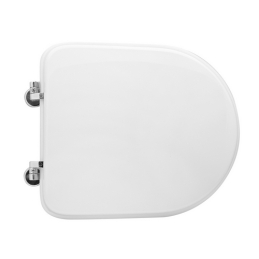 Sedile Wc Per Gsi Vaso Dafne Forma 7 - Bianco - Cerniere A Passanti 111-22GDF-33