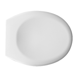 Sedile Wc Termoindurente Mod. D051 Doppia Cerniera Forma 1 - Bianco Soft-close 111-23DFTED051D-S