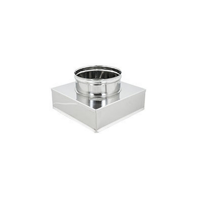 Riduzioni Quadre-tonde Acciaio Inox - Da 200x200 A 200 412-4691-20200