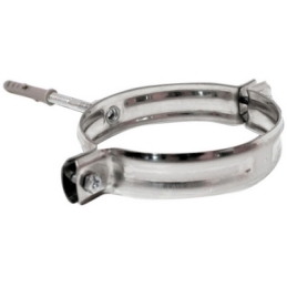Collare Inox Per Tubi Fumo - Diam. 30 214-F201-300