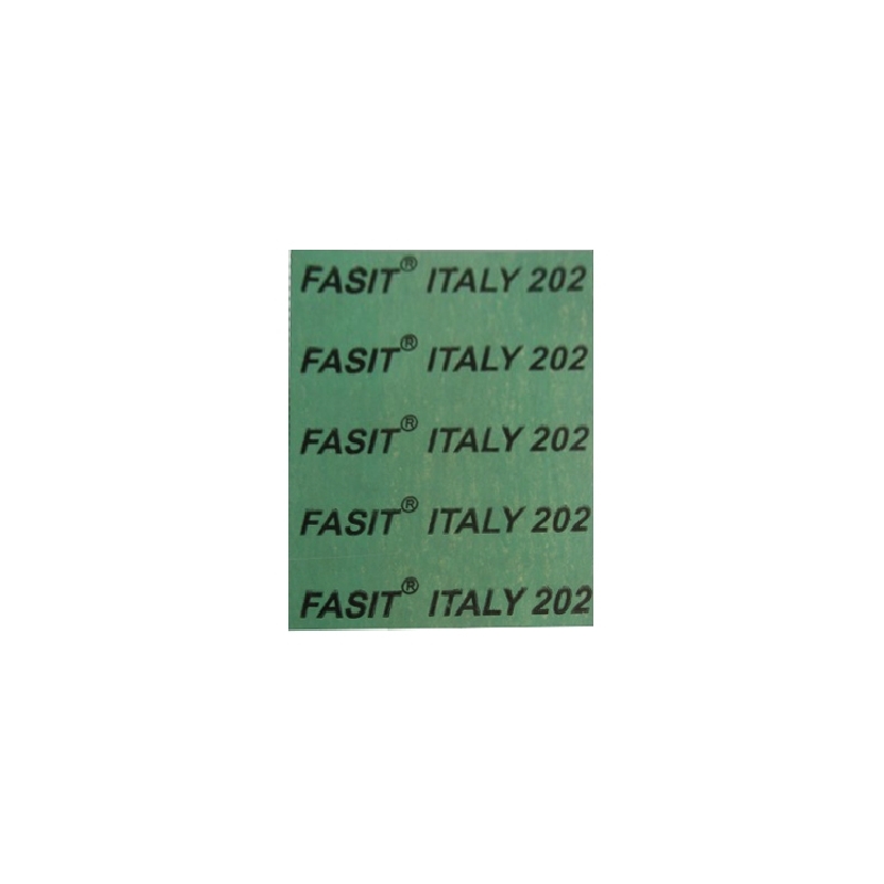 Foglio Esente Amianto Fasit 202 - Sp. 1,8 Mm - 50x75 Cm 200-M1120-1850