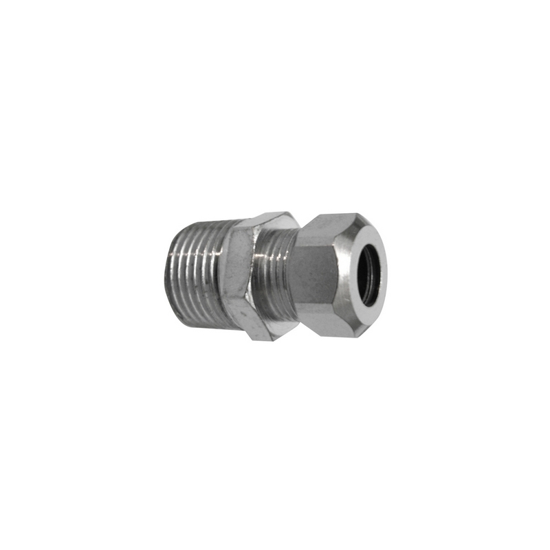 Nipple Bicono Cromato Per Cannette - 3/8 X 3/8 Diam. 10 211-560-3310