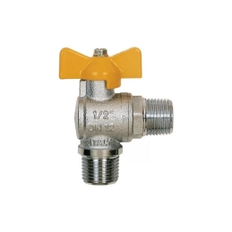 Valvola A Sfera A Squadra Gas Mm - 1/2" Dn 15 424-604-04