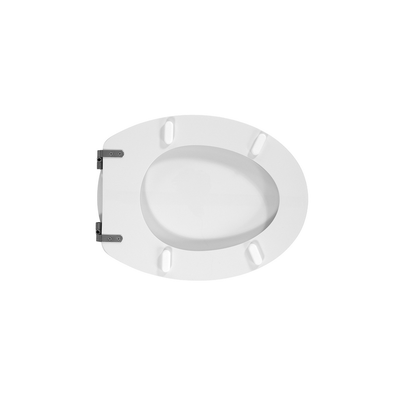 Sedile Wc Per Althea Vaso Flo' Forma 1 - Bianco - Cerniere A Passanti 111-22AFO-33