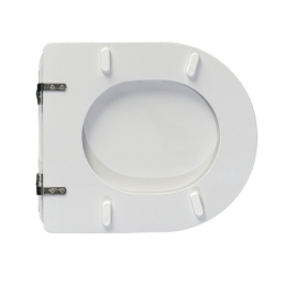 Sedile Wc Per Althea Vaso Smart Forma 6 - Bianco - Cerniere C Espansione 111-22ASR-66