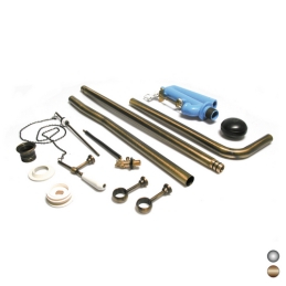 Set Tubo + Catena + Meccanismo Per Cassetta Alta Antichizzata - Bronzo 182-R5092-BR