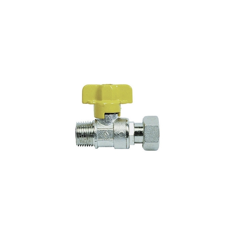 Rubinetto A Sfera Per Gas Mf Con Bocchettone - 1/2" Dn 15 424-905-04