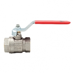 Valvola A Sfera Ideal Passaggio Totale Leva Piatta Lucch. - 1/4" (dn8) 50 Bar / 725 Psi 354-1024-02