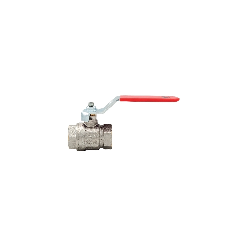 Valvola A Sfera Ideal Passaggio Totale Leva Piatta Lucch. - 1" (dn25) 40 Bar / 580 Psi 354-1024-06