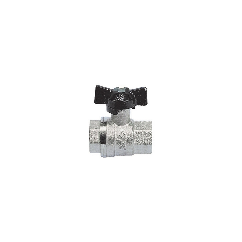 Valvola A Sfera Ff Con Farfalla - 3/4'' Dn 20 Pn 40 354-104-05