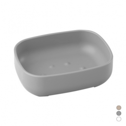 Porta Sapone Pod - Grigio Cm 11,5 X H. 3 X 9 122-PD11-593